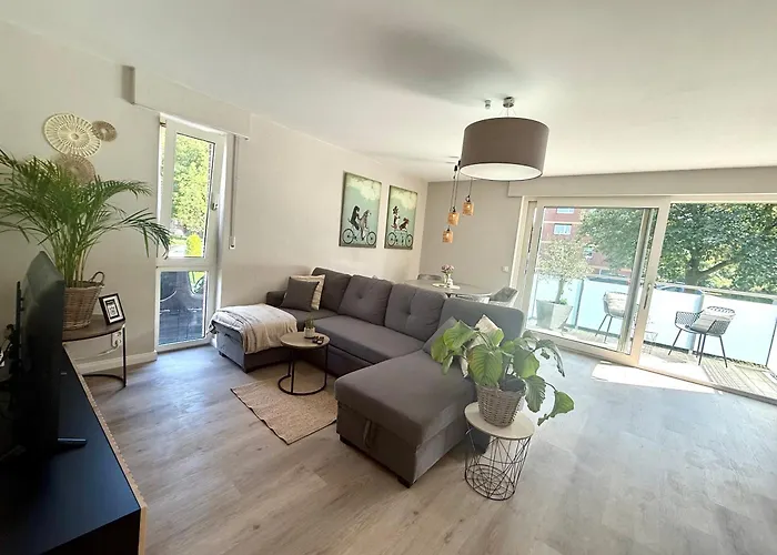 Wilhelmines Hafenliebe Am Park Mit Balkon, Netflix,&privatparkplatz