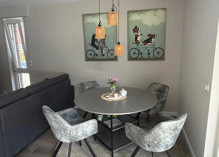 Wilhelmines Hafenliebe Am Park Mit Balkon, Netflix,&privatparkplatz Apartment Wilhelmshaven