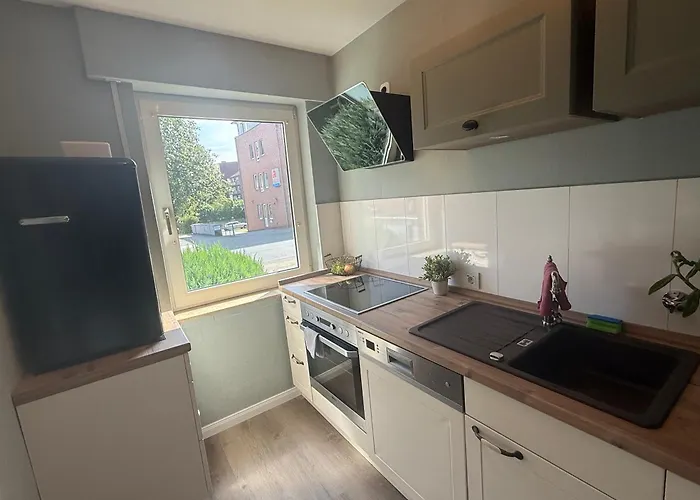 Daire Wilhelmines Hafenliebe Am Park Mit Balkon, Netflix, & Privatparkplatz Wilhelmshaven